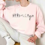 Cat Watering Plants Sweatshirt, Plant Lady Hoodie, Plants Sweatshirt, Gardening Sweatshirt, Succulents And Cat Hoodie,Cats And Plants Hoodie